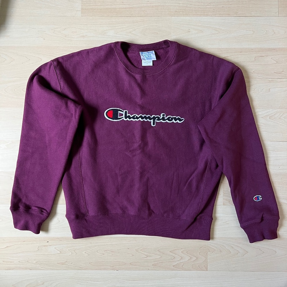 CHAMPION Reverse Weave Crewneck Sweater (Women's, size M) *NWOT*